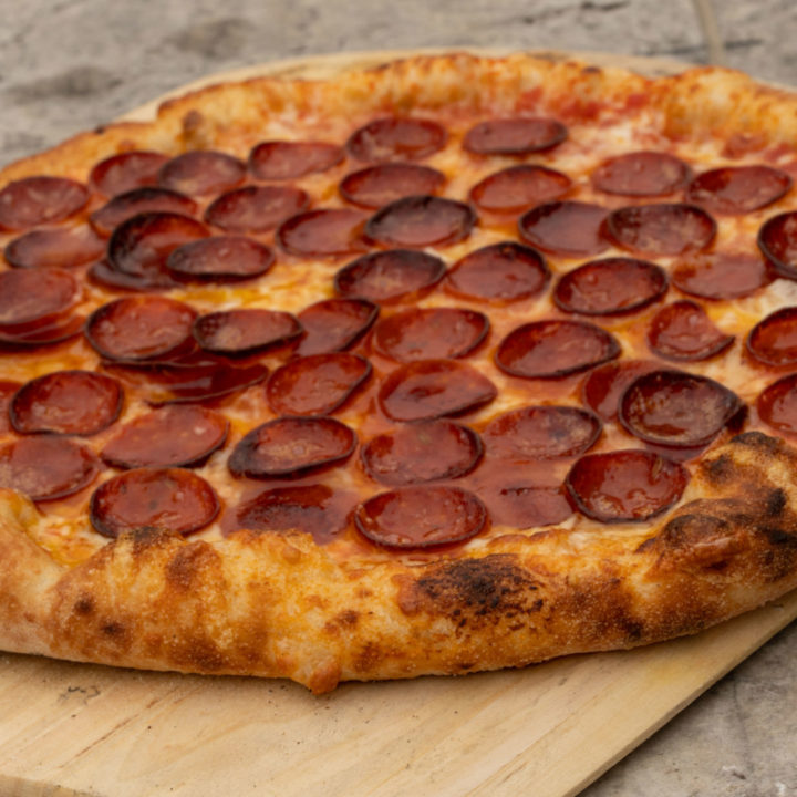 Wood-Fired Pepperoni Pizza