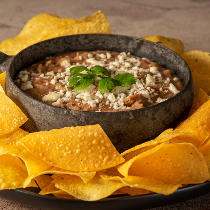 Kicked Up Refried Beans