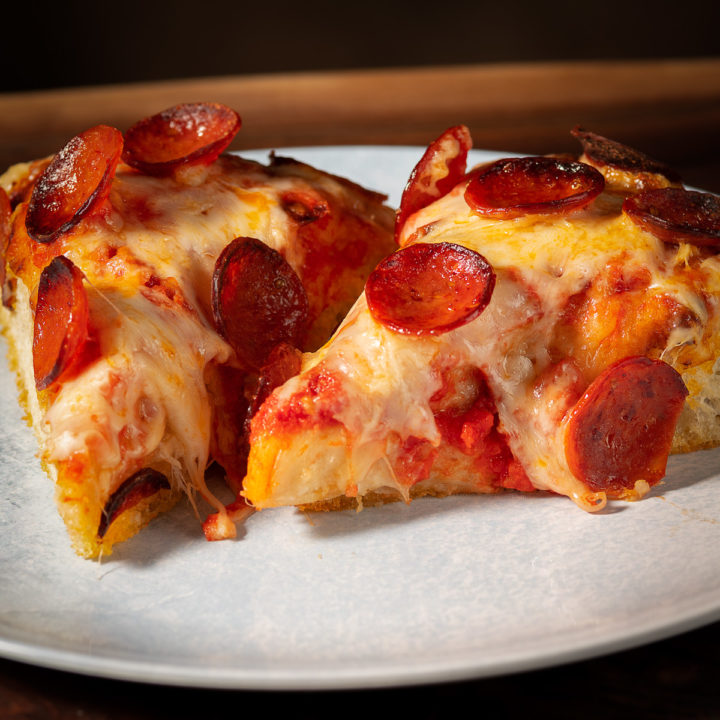 Wood-Fired Oven Pan Pizza