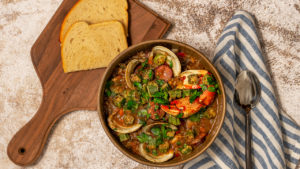 Seafood Gumbo with Andouille Sausage