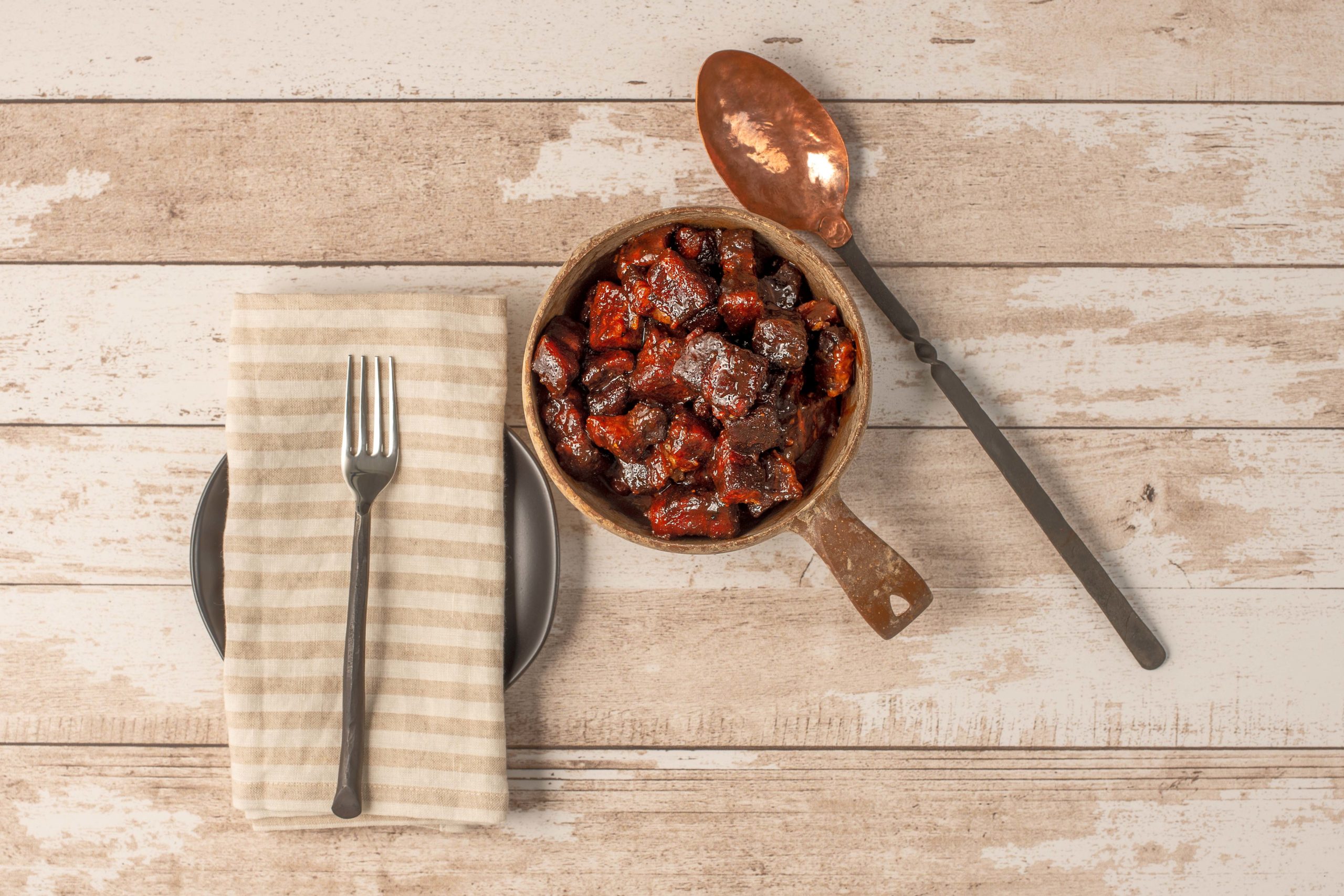 Smoked Pork Belly Burnt Ends