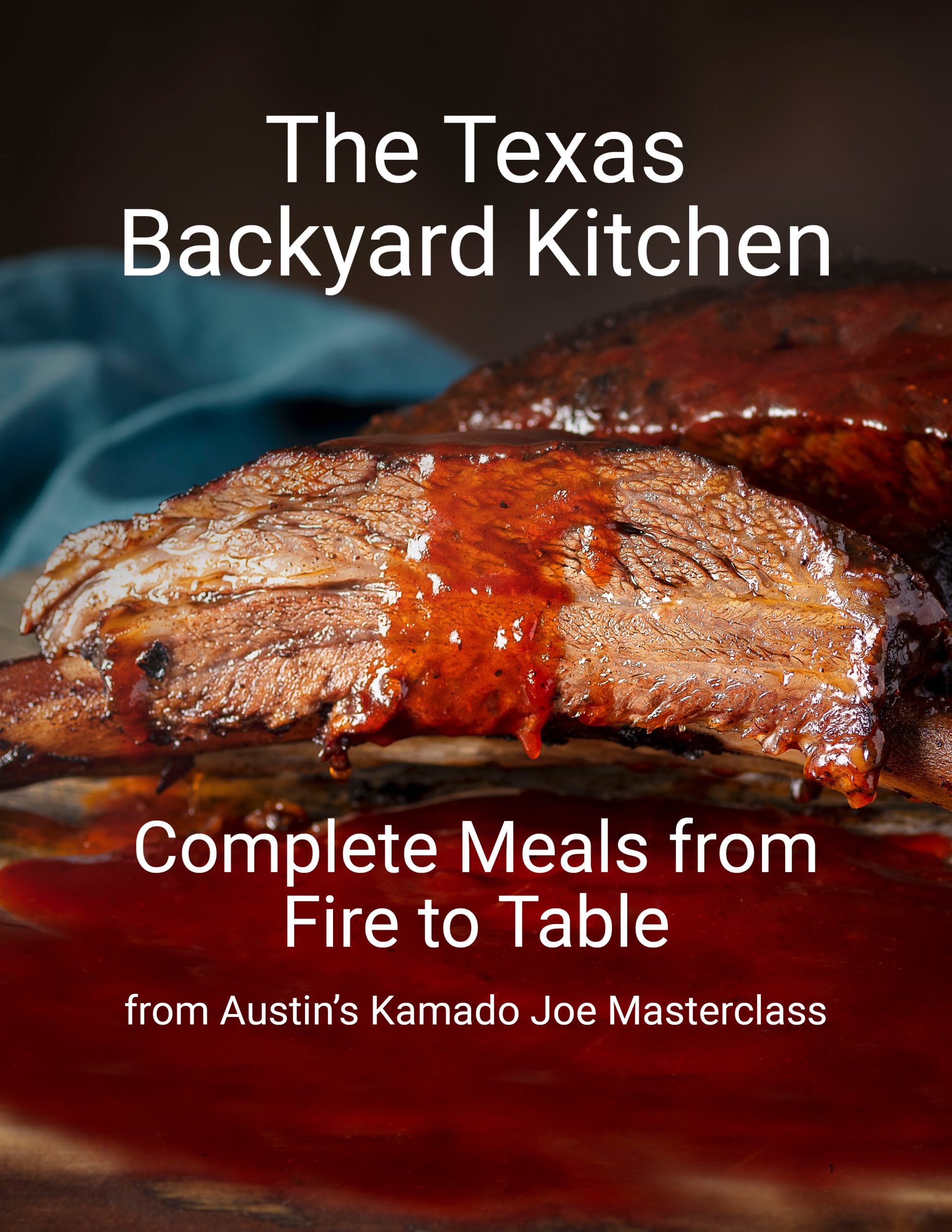 Texas Backyard Kitchen Cookbook cover