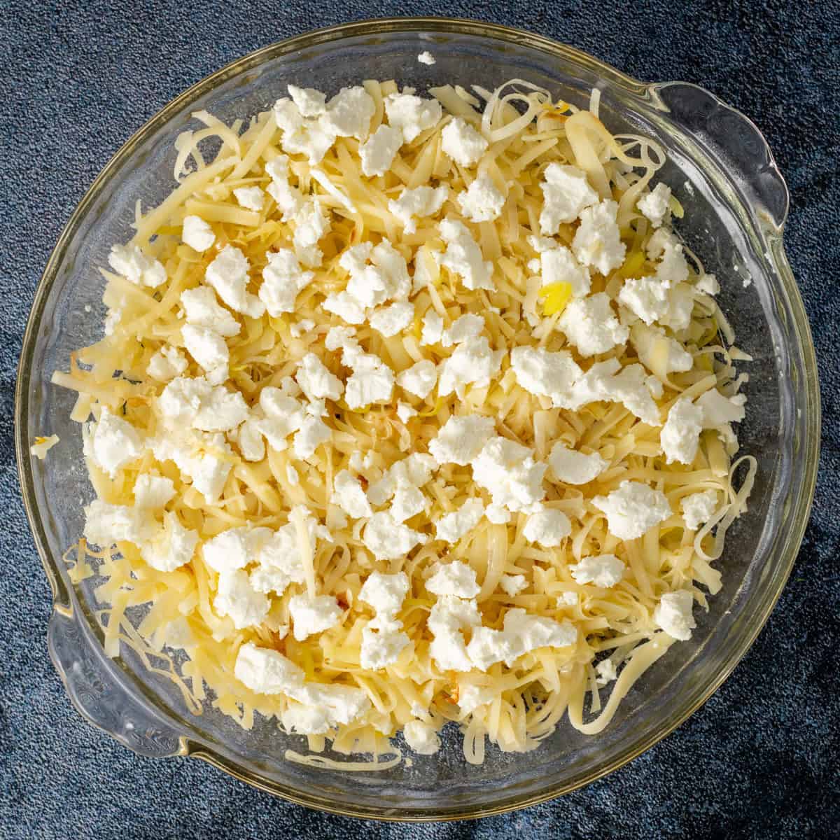 Top with goat cheese