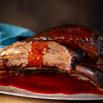 Smoked beef dino bones.