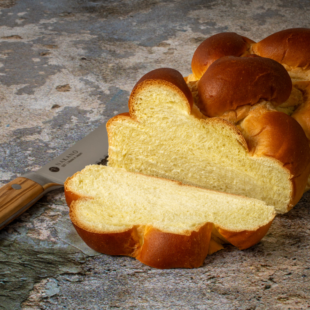 Challah bread.