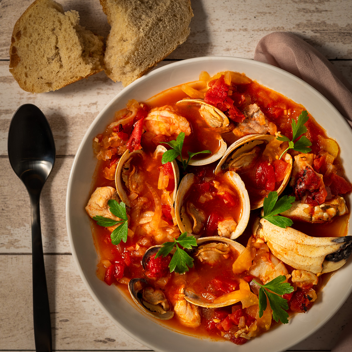San Francisco style cioppino.