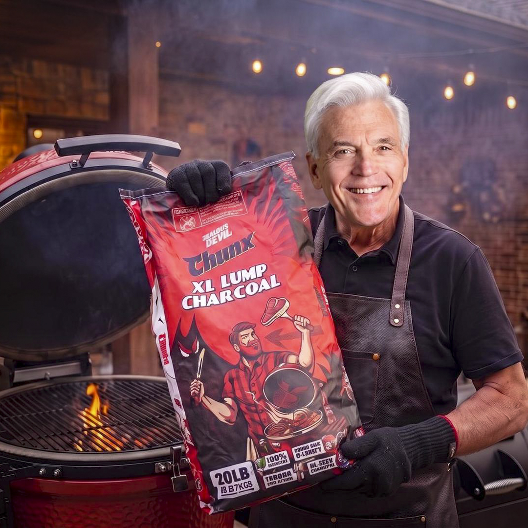 Dave with bag of Jealous Devil