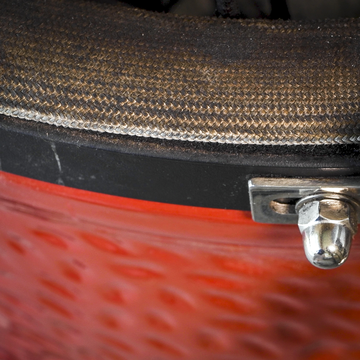 A Kamado Joe gasket cakes with grease.