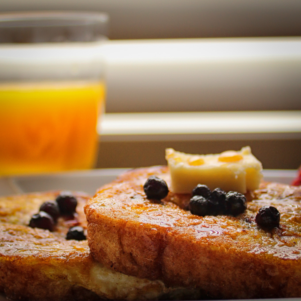 Brioche French toast.