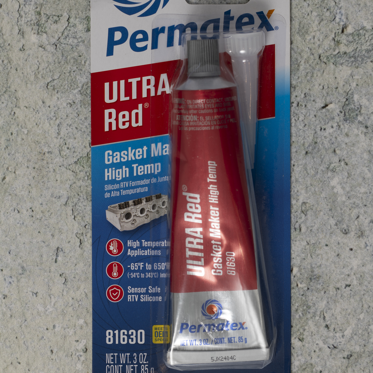 High-heat gasket maker.