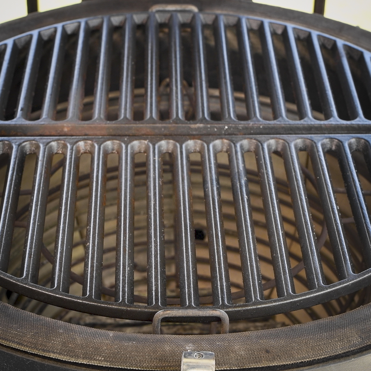 Half Moon Cast Iron Grates.