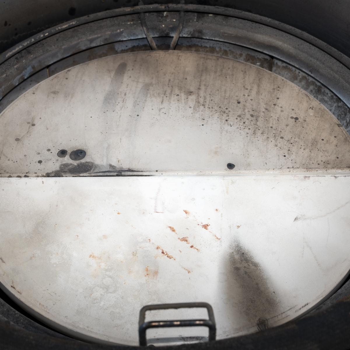 Kamado Joe heat deflector plates.