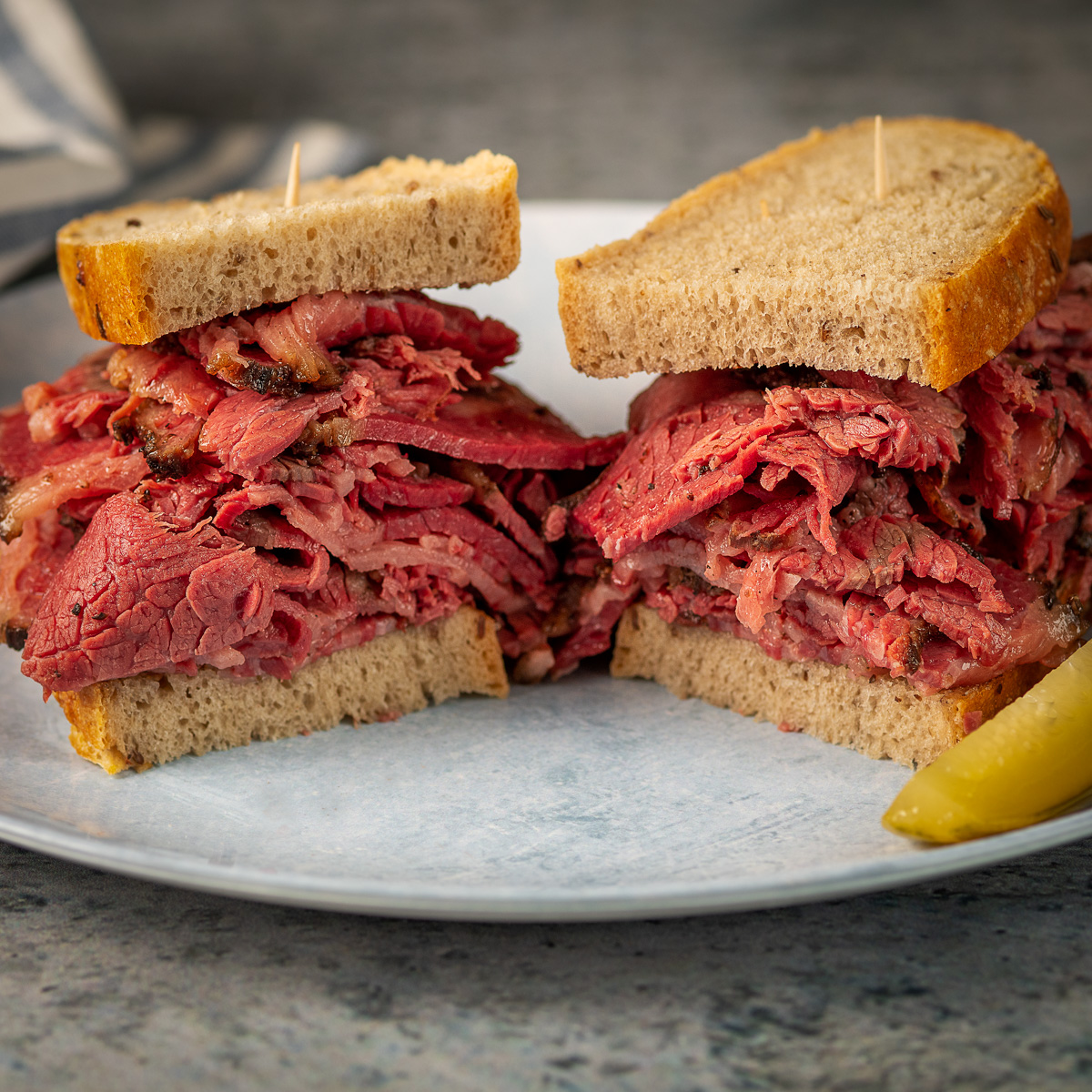 Pastrami on rye.