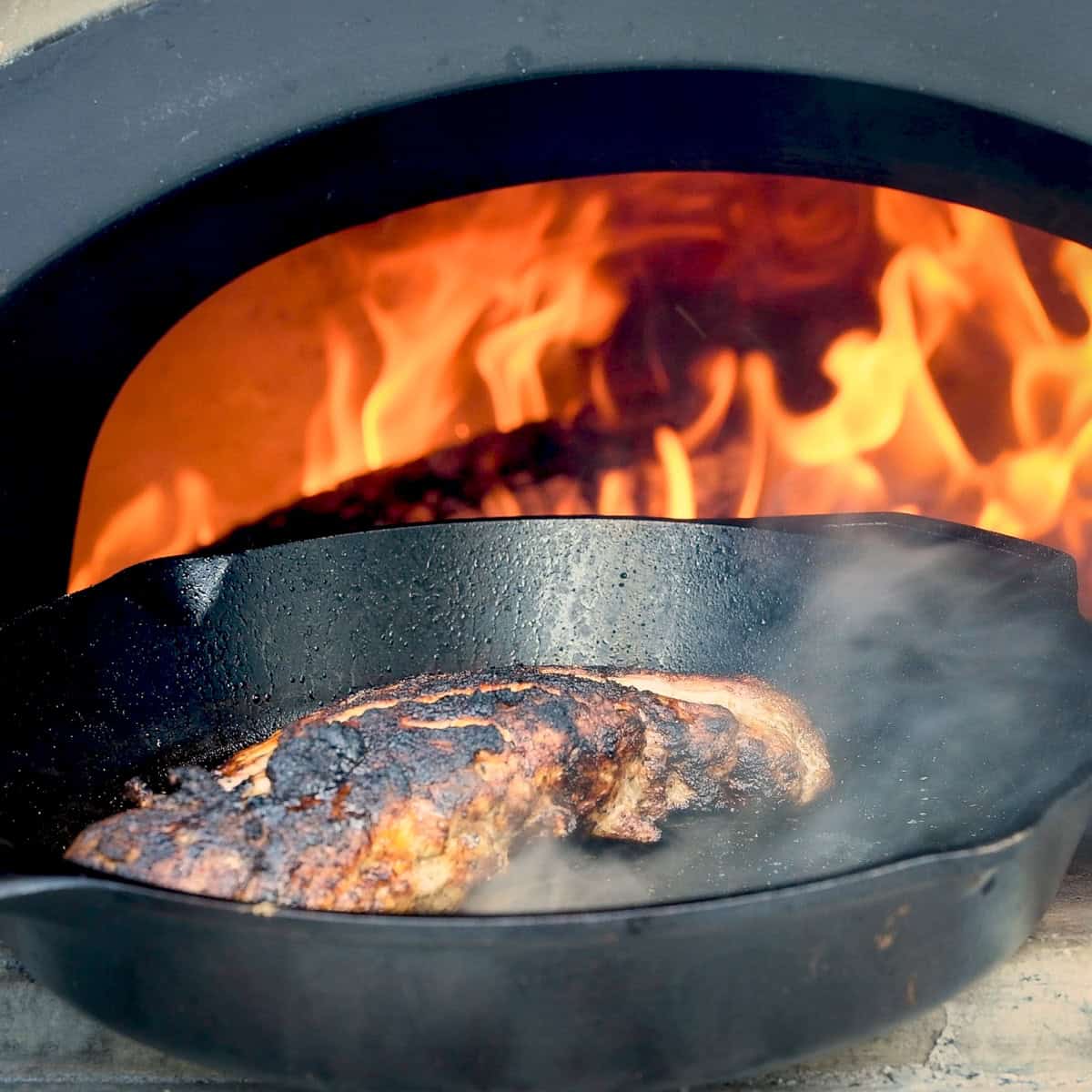 Bake the tenderloin in an oven.