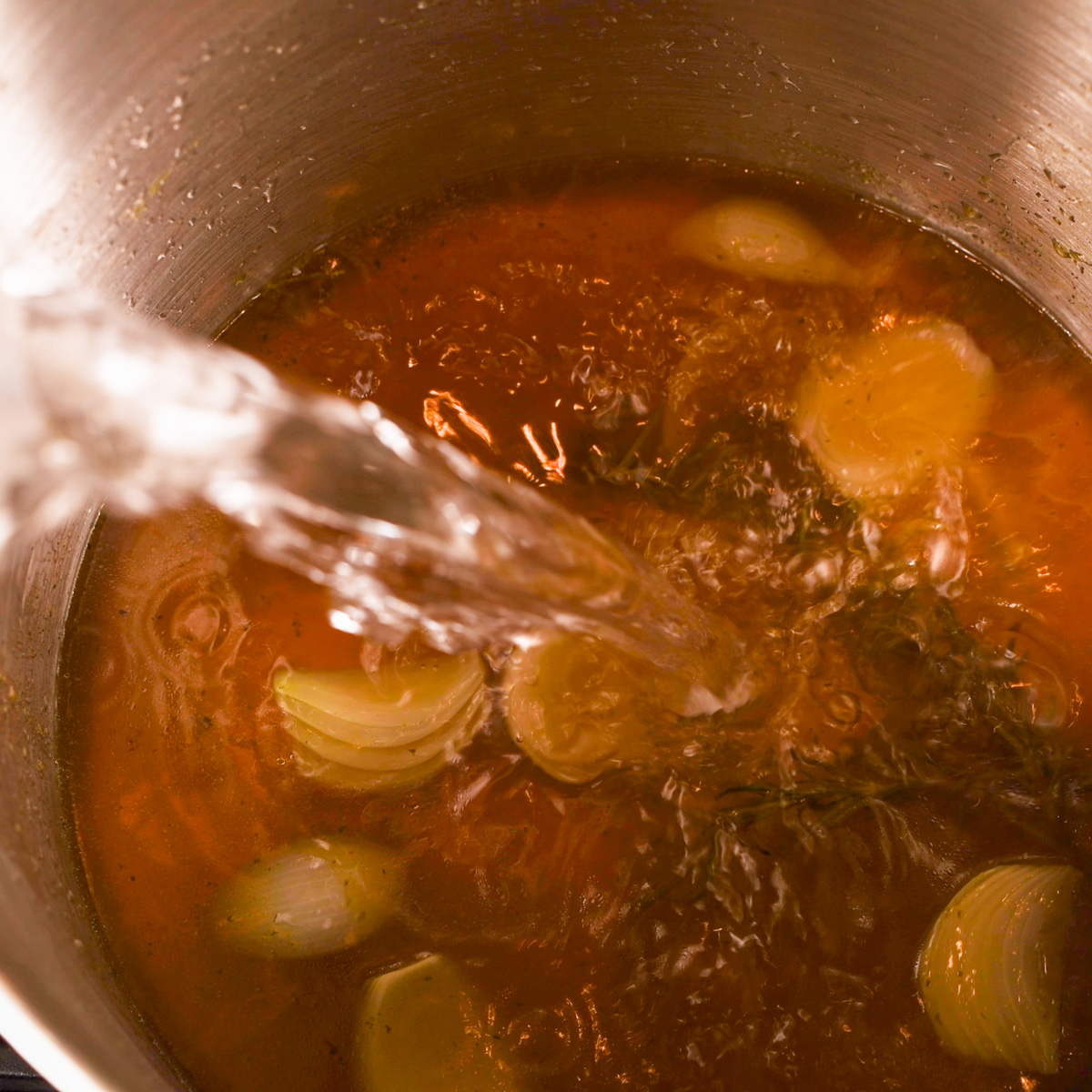 Prepare the brine for the turkey.