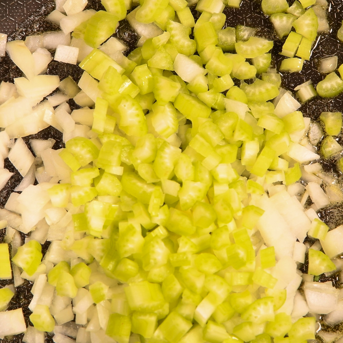 Sauté the vegetables.