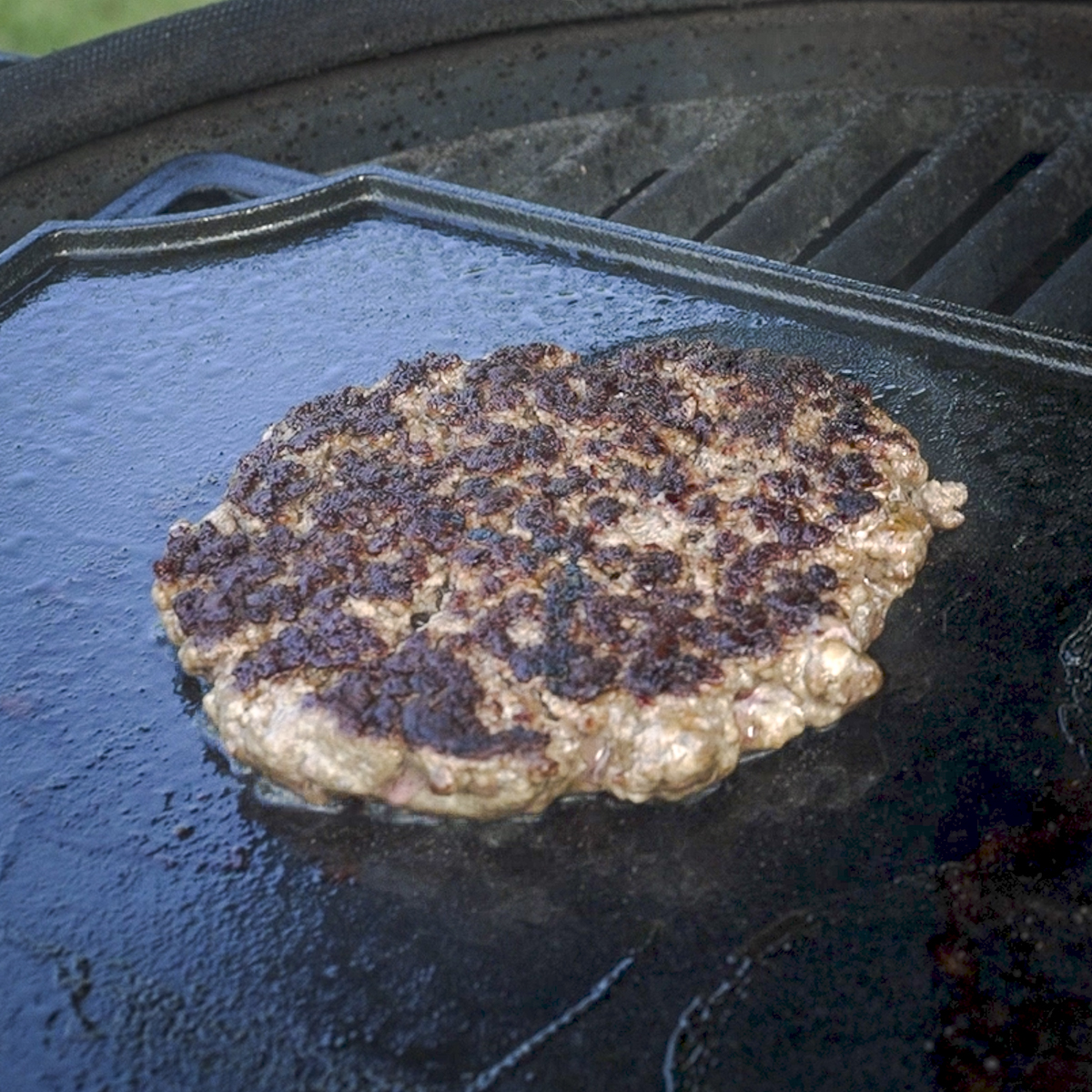 Use beef tallow to sear smash burgers.