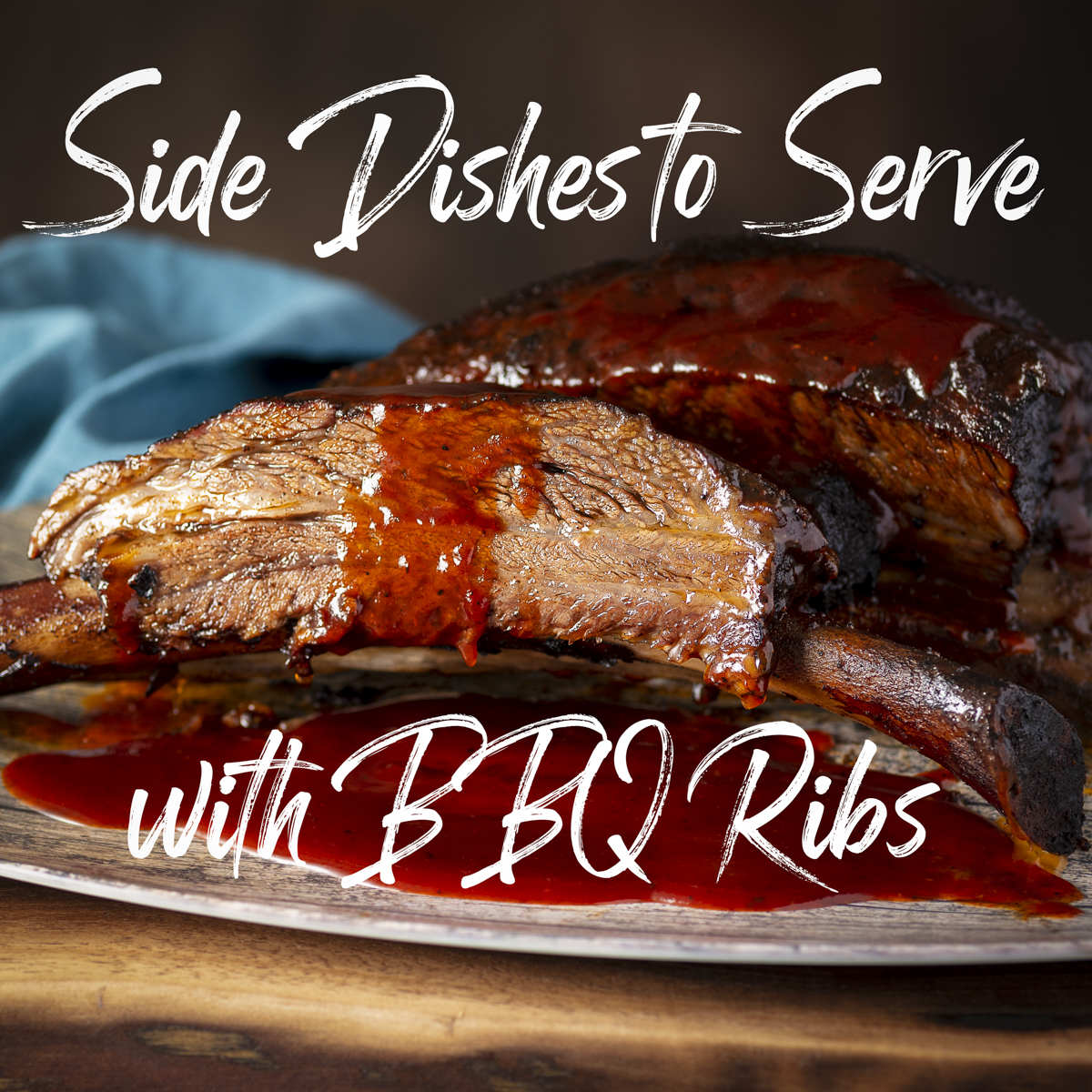 Side dishes to serve with ribs.