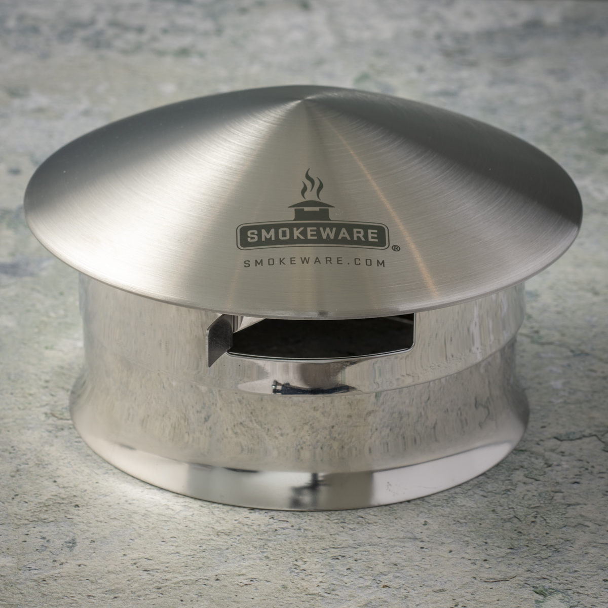SmokeWare chimney cap.