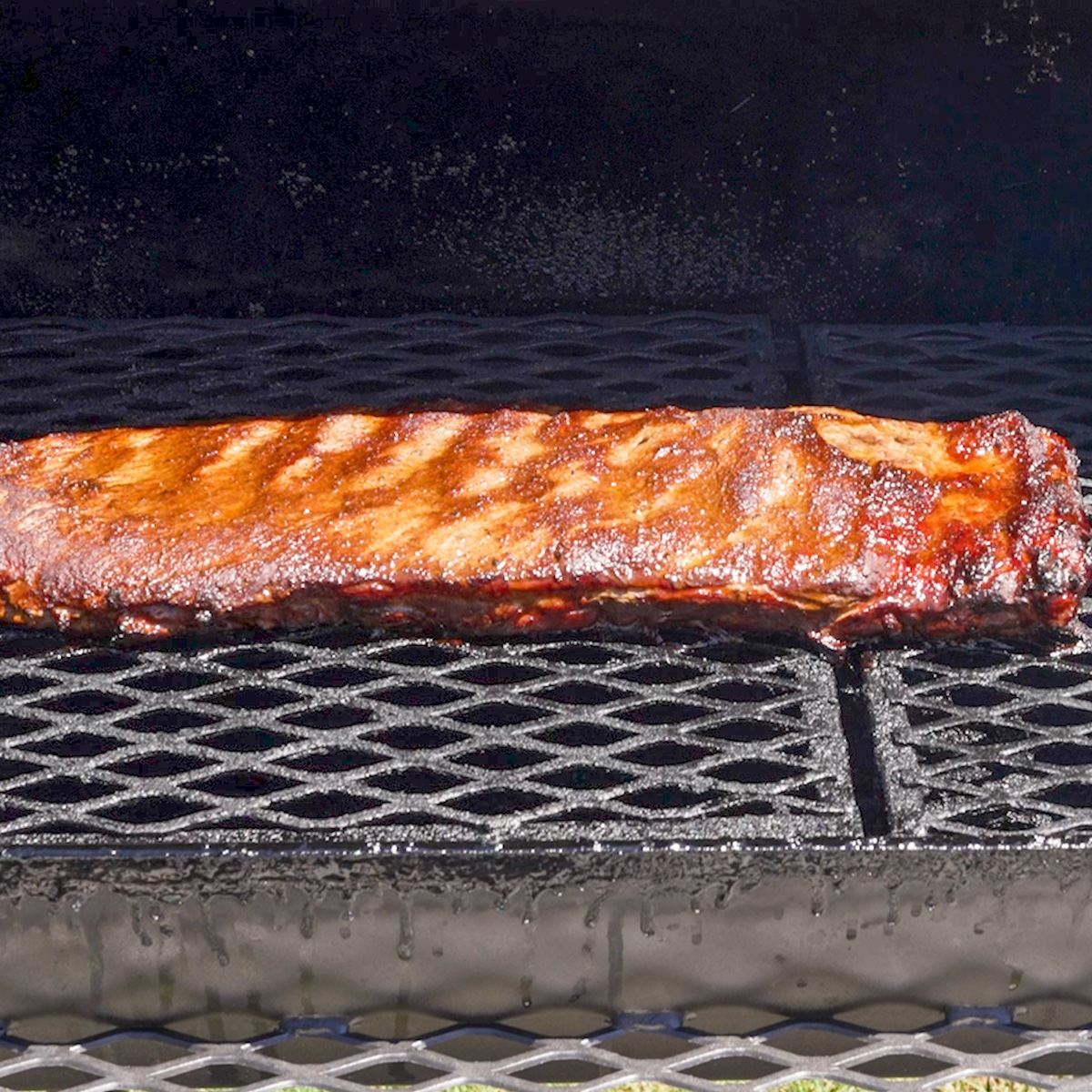 Smaoke the ribs for 3 hoiurs.