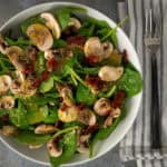 Spinach salad.